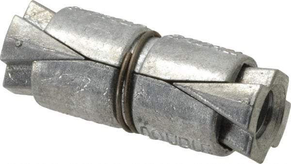 Value Collection - 5/16" Diam, 5/8" Drill, 1-1/4" OAL, Double Expansion Concrete Anchor - Zinc - Caliber Tooling