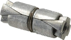 Value Collection - 5/16" Diam, 5/8" Drill, 1-1/4" OAL, Double Expansion Concrete Anchor - Zinc - Caliber Tooling