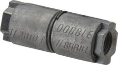 Value Collection - 1/2" Diam, 7/8" Drill, 2" OAL, 1" Min Embedment Double Expansion Concrete Anchor - Zinc - Caliber Tooling