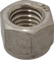 Value Collection - 1/2-13 UNC 18-8 Hex Lock Nut with Nylon Insert - 3/4" Width Across Flats, 39/64" High - Caliber Tooling