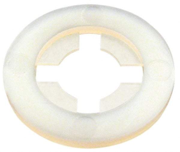 Made in USA - 5/16" Screw, 0.292" ID, Nylon Internal Tooth Lock Washer - 47/64" OD, Grade 6/6 - Caliber Tooling