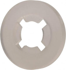 Made in USA - #4 Screw, 0.102" ID, Nylon Internal Tooth Lock Washer - 17/64" OD, Grade 6/6 - Caliber Tooling