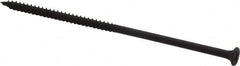 Value Collection - #10, 5" OAL, Phillips Drive Bugle Head, Steel Drywall Screws - Black Phosphate Finish, Grade 2 - Caliber Tooling