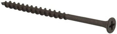 Value Collection - #8, 3" OAL, Phillips Drive Bugle Head, Steel Drywall Screws - Black Phosphate Finish, Grade 2 - Caliber Tooling