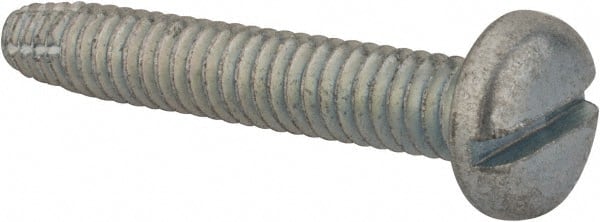 Value Collection - 1/4-20 UNC 1-1/2" Length Under Head Slotted Thread Cutting Screw - Caliber Tooling