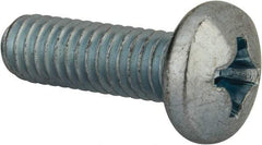 Value Collection - 5/16-18 UNC, 1" Length Under Head Phillips Drive Machine Screw - Pan Head, Grade 2 Steel, Zinc-Plated Finish, Without Washer - Caliber Tooling