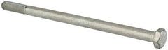 Made in USA - 5/16-24 UNF, 5-1/2" Length Under Head Hex Head Cap Screw - Partially Threaded, Grade 5 Steel, Zinc-Plated Finish, 7/16" Hex - Caliber Tooling