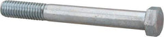 Value Collection - 7/16-14 UNC, 3-3/4" Length Under Head Hex Head Cap Screw - Partially Threaded, Grade 2 Steel, Zinc-Plated Finish, 5/8" Hex - Caliber Tooling