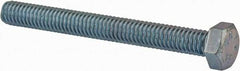 Value Collection - 5/16-18 UNC, 3" Length Under Head Hex Head Cap Screw - Fully Threaded, Grade 2 Steel, Zinc-Plated Finish, 1/2" Hex - Caliber Tooling