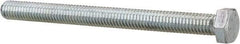 Value Collection - 3/8-16 UNC, 4-1/2" Length Under Head Hex Head Cap Screw - Fully Threaded, Grade 2 Steel, Zinc-Plated Finish, 9/16" Hex - Caliber Tooling