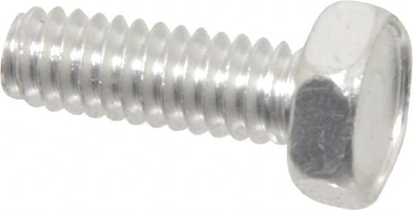 Value Collection - 1/4-20 UNC, 3/4" Length Under Head Hex Head Cap Screw - Grade 2024T4 Aluminum, 7/16" Hex - Caliber Tooling