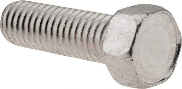 Value Collection - 3/8-16 UNC, 1-1/4" Length Under Head Hex Head Cap Screw - Grade 2024T4 Aluminum, 9/16" Hex - Caliber Tooling