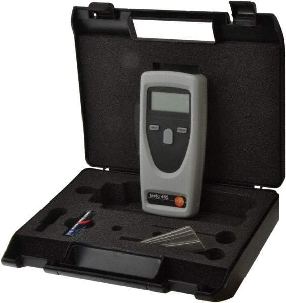 Value Collection - Accurate up to 0.02%, 1 RPM Resolution, Noncontact Tachometer - 1 to 99,999 RPM Measurement - Caliber Tooling