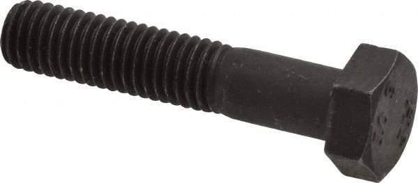 Value Collection - M8x1.25mm Metric Coarse, 40mm Length Under Head Hex Head Cap Screw - Partially Threaded, Grade 10.9 Steel, Black Oxide Finish, 13mm Hex - Caliber Tooling