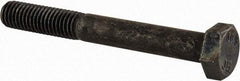 Value Collection - M8x1.25mm Metric Coarse, 65mm Length Under Head Hex Head Cap Screw - Partially Threaded, Grade 10.9 Steel, Black Oxide Finish, 13mm Hex - Caliber Tooling