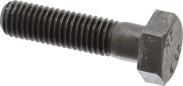 Value Collection - M10x1.50mm Metric Coarse, 40mm Length Under Head Hex Head Cap Screw - Partially Threaded, Grade 10.9 Steel, Black Oxide Finish, 17mm Hex - Caliber Tooling