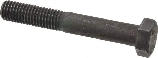 Value Collection - M12x1.75mm Metric Coarse, 80mm Length Under Head Hex Head Cap Screw - Partially Threaded, Grade 10.9 Steel, Black Oxide Finish, 19mm Hex - Caliber Tooling