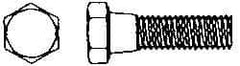 Value Collection - 3/8-16 Thread, 6" Length Under Head, Steel Hex Head Bolt - Hot Dipped Galvanized Coated, UNC Thread, ASTM A307, Grade 2 - Caliber Tooling