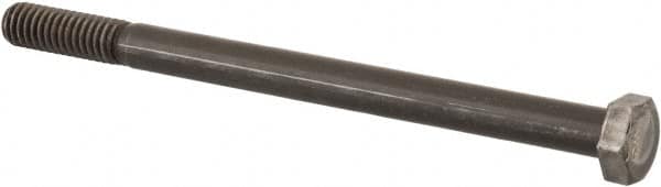 Value Collection - 5/16-18 UNC, 4-1/2" Length Under Head Hex Head Cap Screw - Partially Threaded, Grade 2 Steel, Uncoated - Caliber Tooling