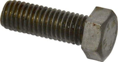 Value Collection - 1/2-13 Thread, 1-1/2" Length Under Head, Steel Hex Head Bolt - Uncoated, UNC Thread, ASTM A307, Grade 2 - Caliber Tooling