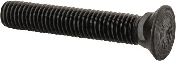 Value Collection - 1/2-13 UNC, 3" OAL, Steel Plow Bolt - Uncoated, Grade 5 - Caliber Tooling