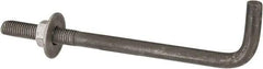 Value Collection - 5/8-11, 10" OAL Bent Anchor Bolt - Grade 2 Steel - Caliber Tooling