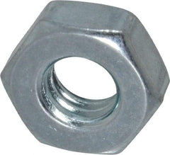 Value Collection - 5/16-18 UNC Steel Right Hand Machine Screw Hex Nut - 9/16" Across Flats, 7/32" High, Zinc Clear Finish - Caliber Tooling