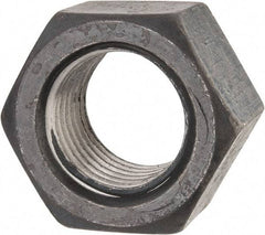 Value Collection - 1-7/8 - 5 UN Steel Right Hand Hex Nut - 2-3/4" Across Flats, 1-3/4" High, Uncoated - Caliber Tooling