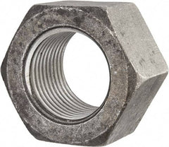 Value Collection - 3-4 UNC Steel Right Hand Hex Nut - 4-1/2" Across Flats, 2-37/64" High, Uncoated - Caliber Tooling