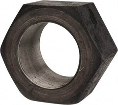 Value Collection - 3-12 UN Steel Right Hand Hex Nut - 4-1/2" Across Flats, 2-37/64" High, Uncoated - Caliber Tooling