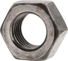 Value Collection - 5/16-24 UNF Steel Left Hand Hex Nut - 1/2" Across Flats, 17/64" High, Uncoated - Caliber Tooling