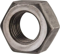 Value Collection - 7/16-20 UNF Steel Left Hand Hex Nut - 11/16" Across Flats, 3/8" High, Uncoated - Caliber Tooling