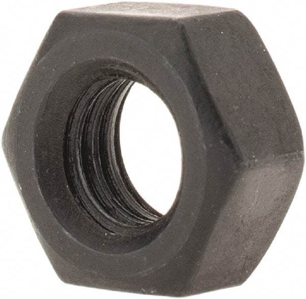 Value Collection - M8x1.25 Steel Right Hand Hex Nut - 13mm Across Flats, 6.5mm High, Uncoated - Caliber Tooling