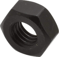 Value Collection - M10x1.50 Steel Right Hand Hex Nut - 17mm Across Flats, 8mm High, Uncoated - Caliber Tooling