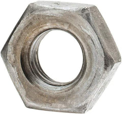 Value Collection - 1/4-28 UNF Steel Left Hand Hex Jam Nut - 7/16" Across Flats, 5/32" High, Uncoated - Caliber Tooling