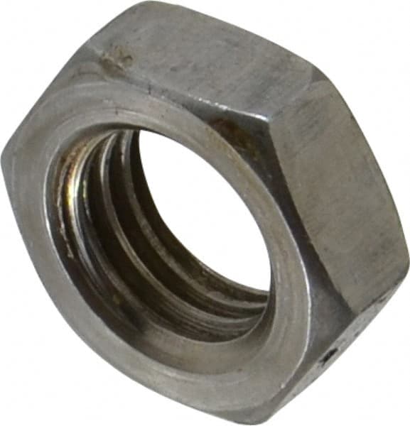 Value Collection - 3/4-10 UNC Steel Right Hand Hex Jam Nut - 1-1/8" Across Flats, 0.4219" High, Uncoated - Caliber Tooling