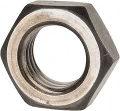 Value Collection - 7/8-9 UNC Steel Right Hand Hex Jam Nut - 1-5/16" Across Flats, 0.4844" High, Uncoated - Caliber Tooling