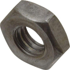 Value Collection - 3/8-16 UNC Steel Right Hand Heavy Hex Jam Nut - 11/16" Across Flats, 15/64" High, Uncoated, 2B Class of Fit - Caliber Tooling