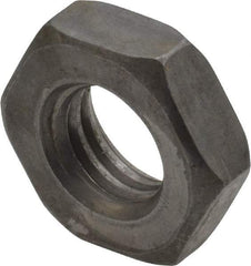 Value Collection - 1/2-13 UNC Steel Right Hand Heavy Hex Jam Nut - 7/8" Across Flats, 19/64" High, Uncoated, 2B Class of Fit - Caliber Tooling