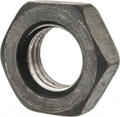 Value Collection - 1-8 UNC Steel Right Hand Heavy Hex Jam Nut - 1-5/8" Across Flats, 35/64" High, Uncoated, 2B Class of Fit - Caliber Tooling