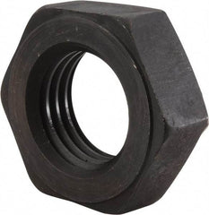 Value Collection - 2 - 4-1/2 UNC Steel Right Hand Heavy Hex Jam Nut - 3-1/8" Across Flats, 1-3/32" High, Uncoated, 2B Class of Fit - Caliber Tooling