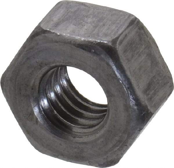 Value Collection - 5/16-18 UNC Steel Right Hand Heavy Hex Nut - 9/16" Across Flats, 19/64" High, Uncoated, 2B Class of Fit - Caliber Tooling