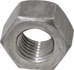 Value Collection - 3/4-10 UNC Steel Right Hand Heavy Hex Nut - 1-1/4" Across Flats, 47/64" High, Uncoated, 2B Class of Fit - Caliber Tooling