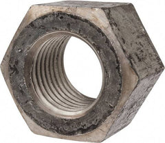 Value Collection - 2 - 4-1/2 UNC Steel Right Hand Heavy Hex Nut - 3-1/8" Across Flats, 1-31/32" High, Uncoated - Caliber Tooling