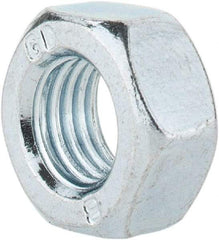 Value Collection - M8x1.00 Metric Fine Steel Right Hand Hex Nut - 13mm Across Flats, 6.5mm High, Zinc-Plated Finish - Caliber Tooling