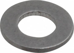 4″ Screw Standard Flat Washer: Steel, Uncoated 0.126″ ID, 0.437″ OD, 0.026″ Thick