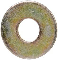 Value Collection - 3/8" Screw, Grade 8 Steel Extra Thick Flat Washer - Zinc Yellow Dichromate Finish - Caliber Tooling