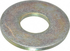 Value Collection - 9/16" Screw, Grade 8 Steel Extra Thick Flat Washer - Zinc Yellow Dichromate Finish - Caliber Tooling