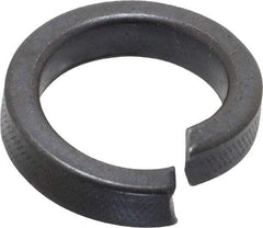 Value Collection - 5/8", 0.635" ID, 0.203" Thick High Collar Split Lock Washer - Steel, Uncoated, 0.635" Min ID, 0.65" Max ID, 0.923" Max OD - Caliber Tooling