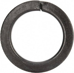 Value Collection - 7/8", 0.887" ID, 0.234" Thick High Collar Split Lock Washer - Steel, Uncoated, 0.887" Min ID, 0.905" Max ID, 1.296" Max OD - Caliber Tooling